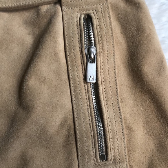 Michael Kors Vintage 2004 Leather Suede Skirt 🔥 - Picture 4 of 9